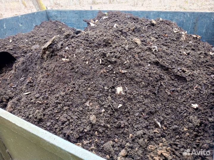 Навоз перегной коровий конский чернозем лесной