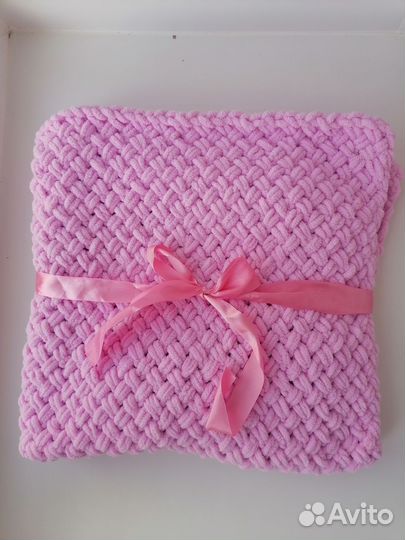 Плед детский плюшевый