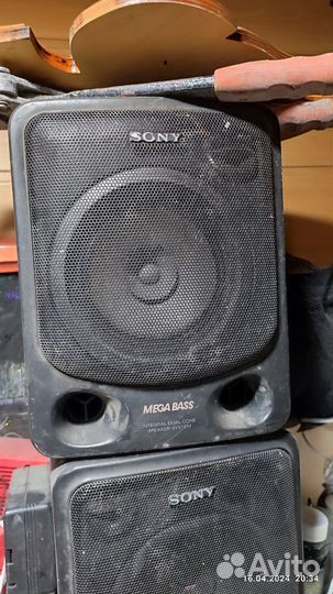 Колонки музыкальные, sony
