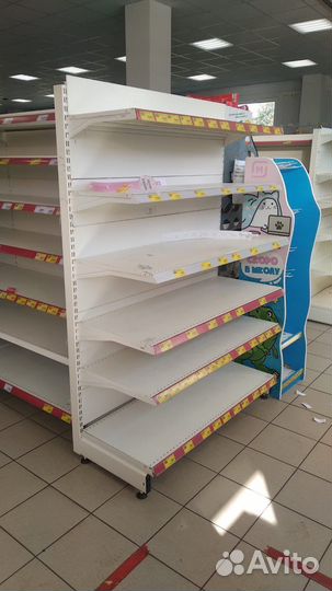 Пристенные стелажи