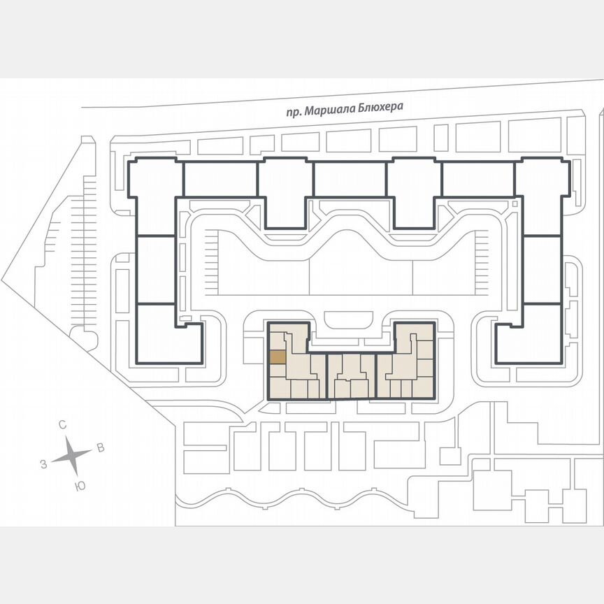 Квартира-студия, 27 м², 15/16 эт.