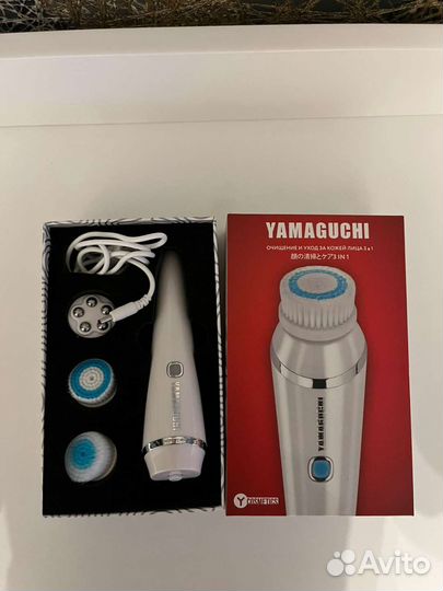 Массажёр для лица Yamaguchi Cleansing System 3in1