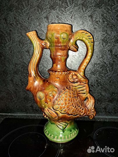 Скопинский кувшин глиняный