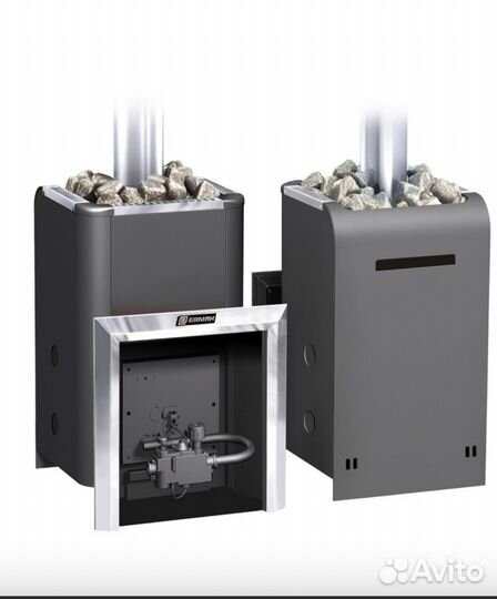 Печь для бани на газу