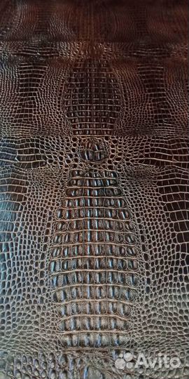 Экокожа крокодил, искусственная кожа крокодил