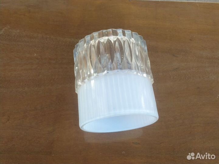 Плафон от люстры СССР стекло