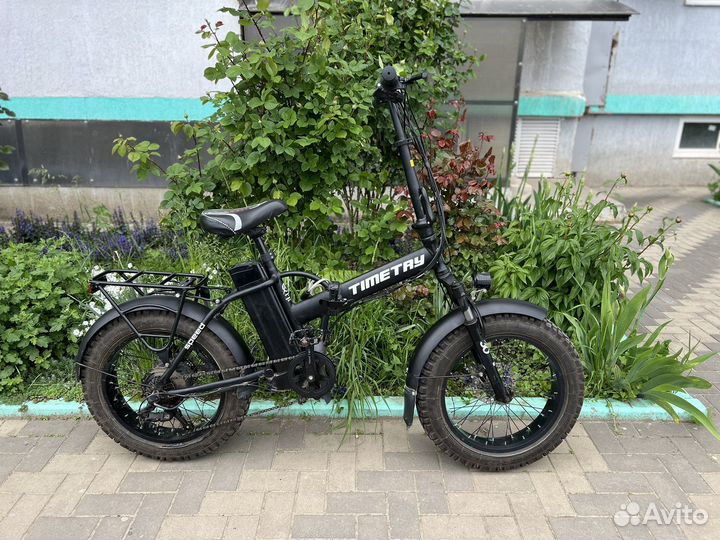 Электрический велосипед складной фэтбайк
