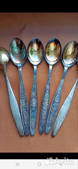 Ложки столовые,десертные,чайные мельхиор СССР