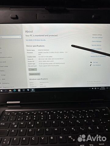 Защищенный Ноутбук Dell 5414 объявление продам
