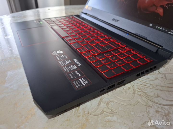 Acer Nitro Ryzen 5/Ram16gb/SSD512/1650ti