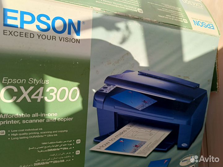Принтер струйный epson CX 4300