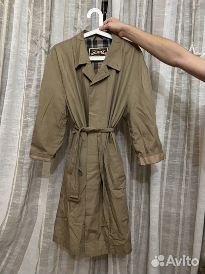 Винтажный тренч