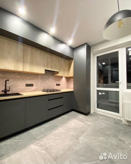 Кухонный гарнитур. Кухня с антресолями ксп:35878