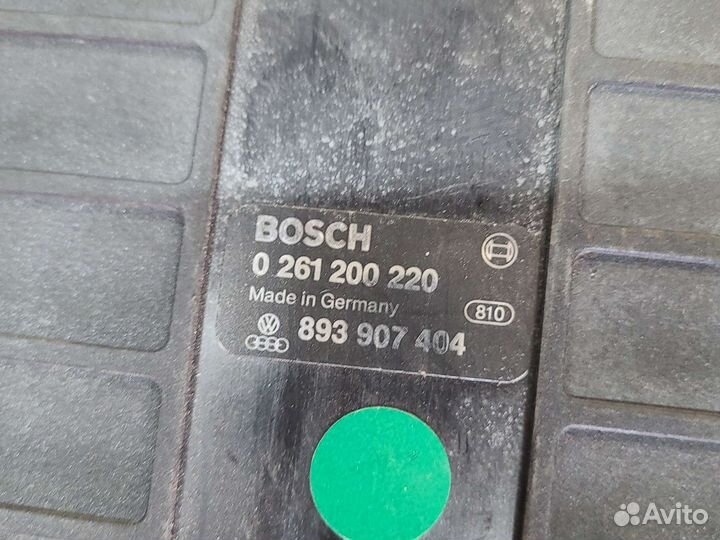 Эбу Volkswagen Passat b3 1.8л Audi Ауди 80 Б3