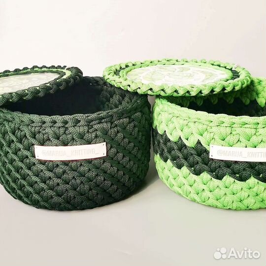 Корзинки с крышкой