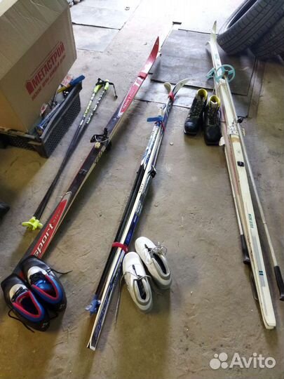 Лыжи 3 комплекта 4000