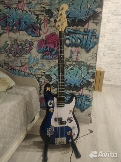 Бас гитара fabio pb 10 bls