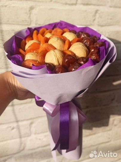 Корзины из фруктов. Букеты из сухофруктов