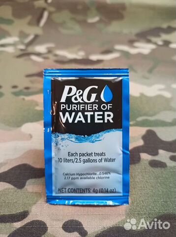 Порошок для очистки воды P&G Water Purification объявление продам