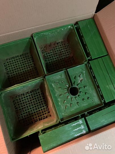 Горшок FloraFlex оригинал 1Gal + крышка и клипсы