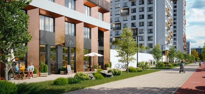 2-к. квартира, 61 м², 14/22 эт.