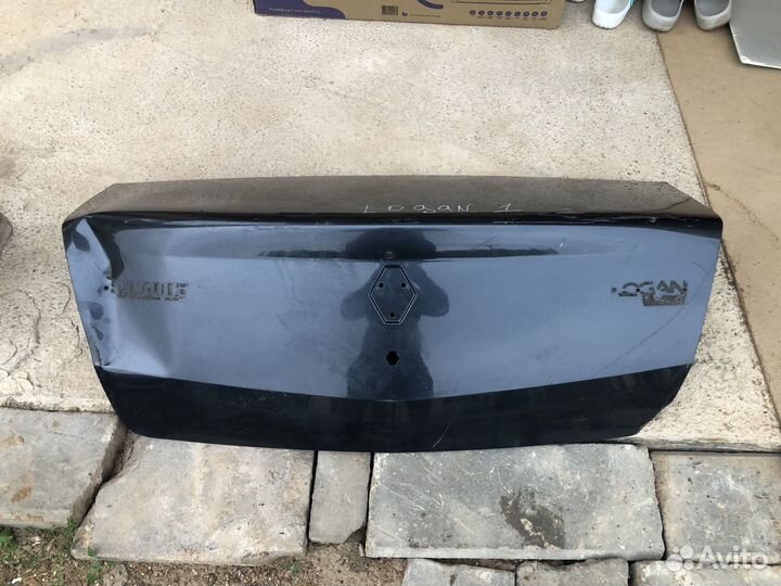 Крышка багажника Рено Логан фаза 1