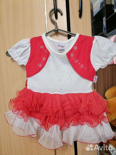 Платье для девочки 92