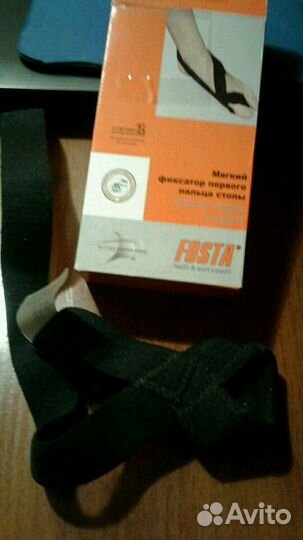 Мягкий фиксатор первого пальца стопы. Отводящая ши