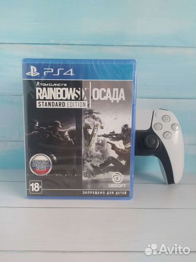 Диск PS4 Tom Clancy's Rainbow Six Осада (новый)