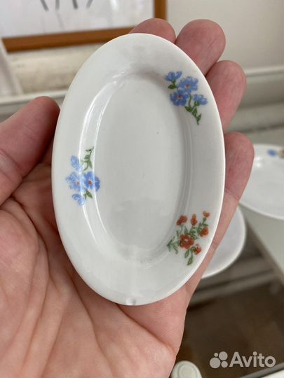 Сервиз столовый детский СССР Дулево