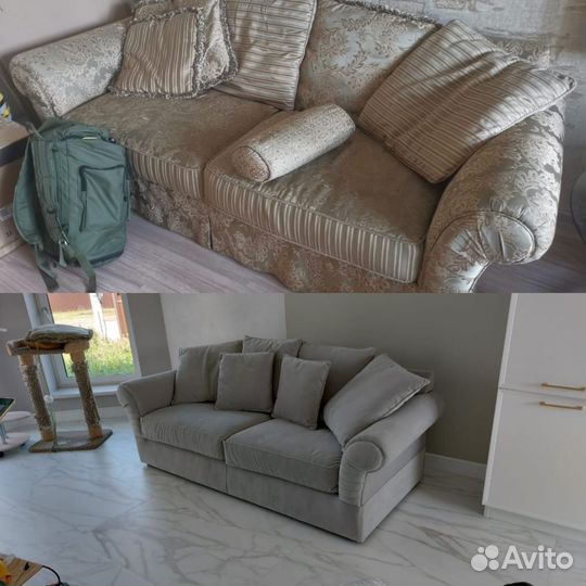 Ремонт и перетяжка мягкой мебели