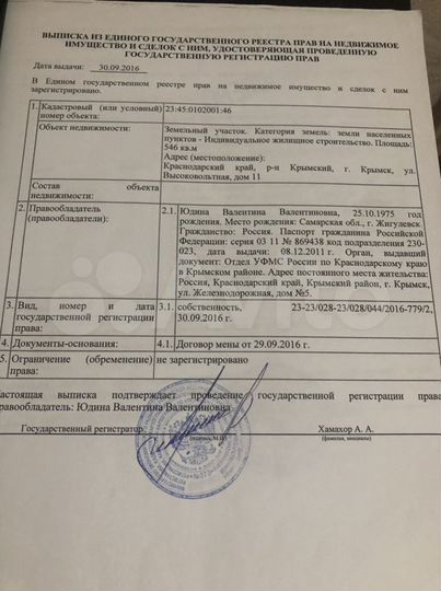 Участок 5,46 га (ИЖС)