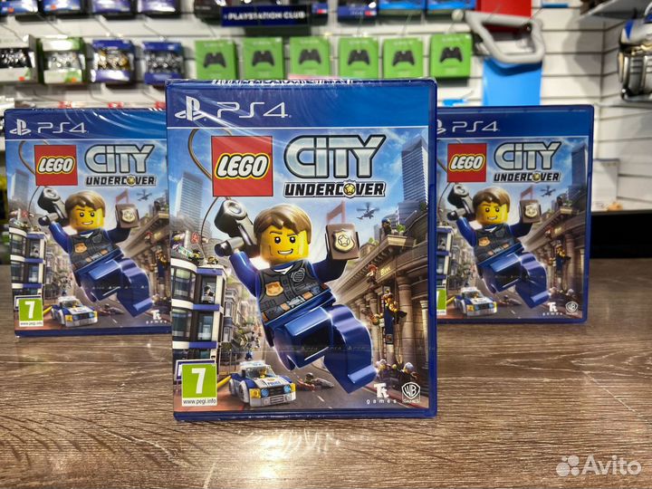 Lego City Undercover PS4 - прокат + обмен