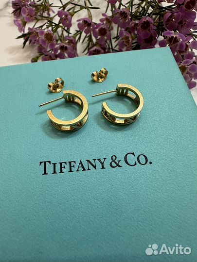 Серьги Tiffany Atlas оригинал