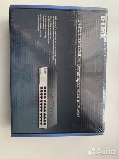 Коммутатор d link DES-1024 d 24порта