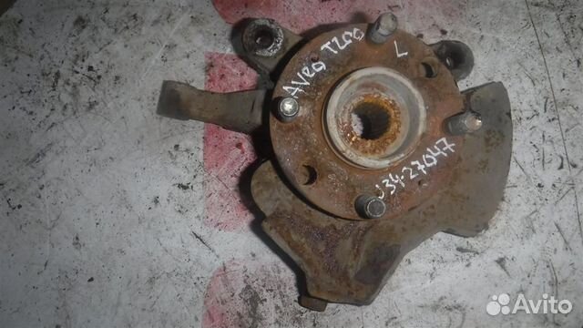 Кулак поворотный передний левый Chevrolet Aveo (T