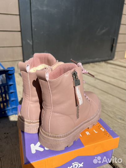 Сапоги зимние на девочку