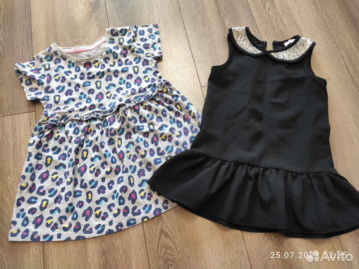 Вещи и обувь на девочку 92