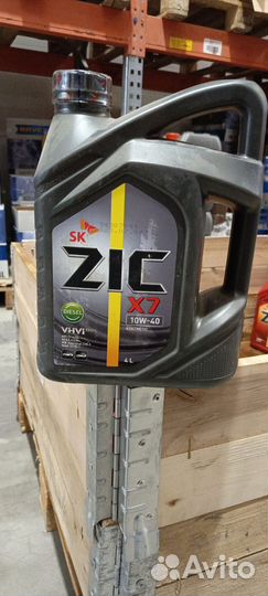 Масло 10-40 х7 Diesel 4л Зик