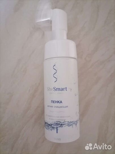 Новая в упаковке Пенка Shesmart очищающая