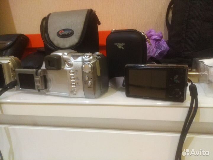 Видеокамера, фотоаппараты