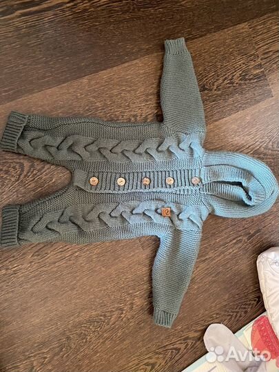 Вязаный комбинезон