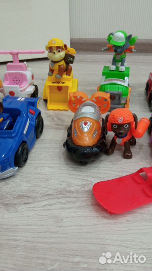 Игрушки щенячий патруль