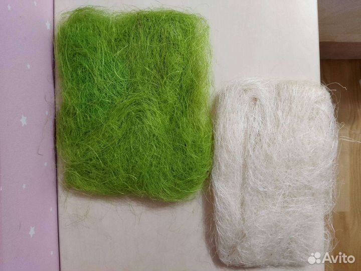 Флористическая сетка, сизаль(разное)