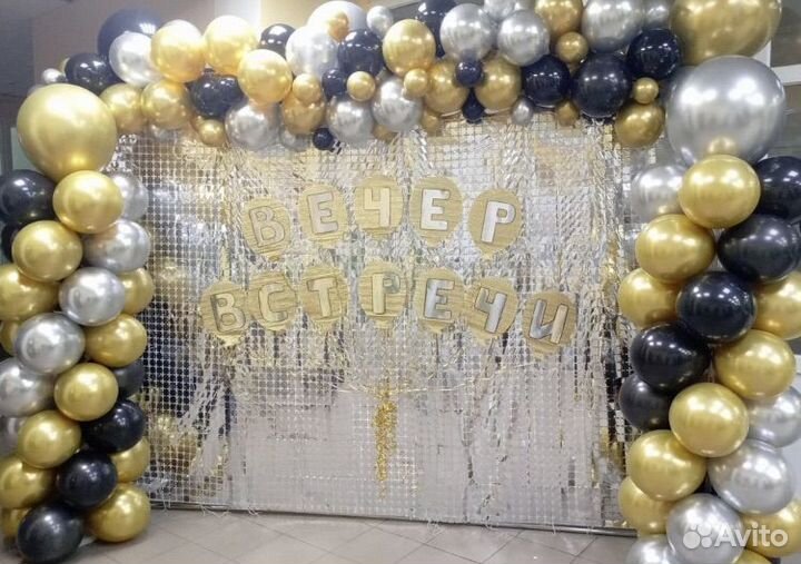 Оформление воздушными шарами