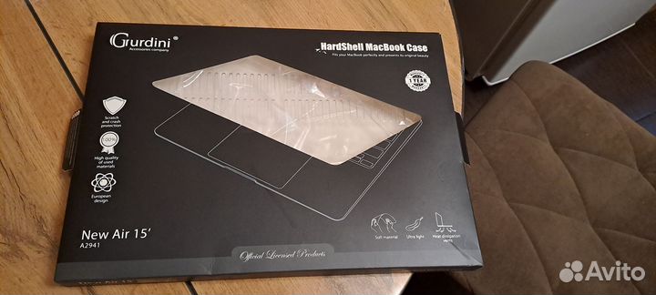 Чехол-накладка на MacBook Air 15' A2941