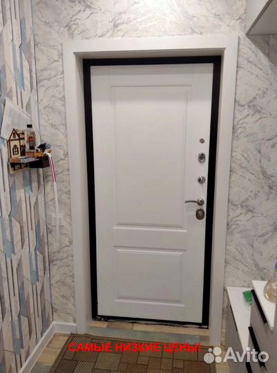 Толстая входная дверь с отличной шумоизоляцией