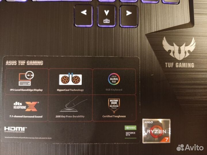 Ноутбук Asus Tuf Gaming 17.3