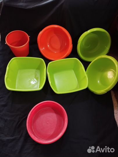 Тазы, ведра