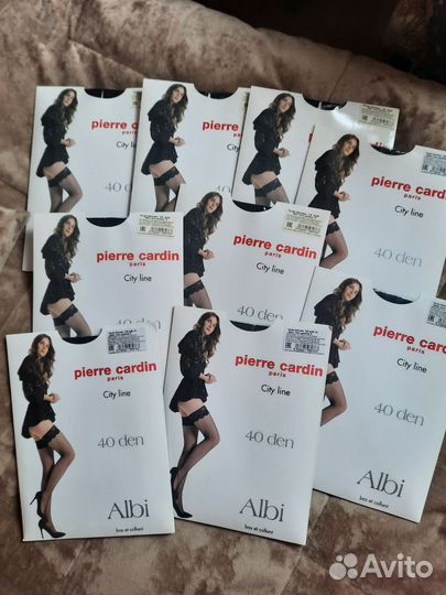 Чулки Pierre Cardin сетка новые з размер